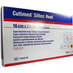 Cutimed Siltec Heel,Silikon-Schaumverband, Ferse, steril 