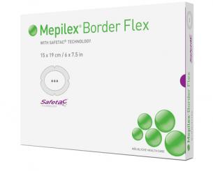 Mepilex Border Flex oval steril 
