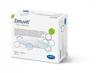 Zetuvit Plus Silicone steril 8cmx8cm
