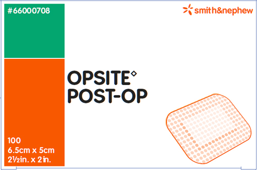 OPSITE POST%OP VISIBLE 
