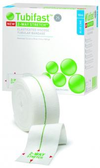 Tubifast 2-Way-Stretch grün Rolle unsteril elastischer Schlauchverband 